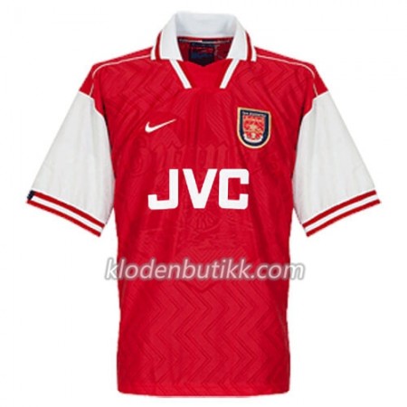 Arsenal Retro Hjemme Fotballdrakt 1997 Kortermet